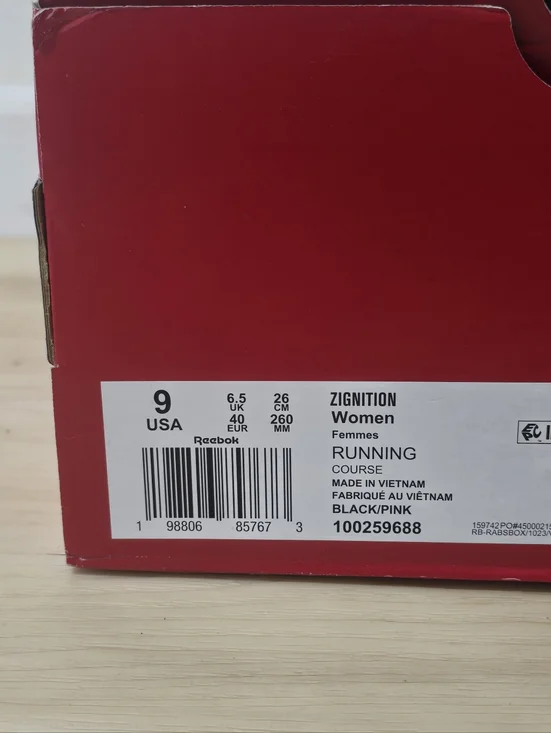 Women's Zignition Running Shoe Sz 9 - Picture 8 of 8